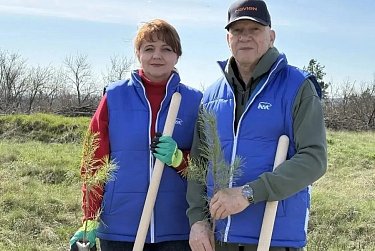 В «Качкарском Маре» высадили 200 деревьев